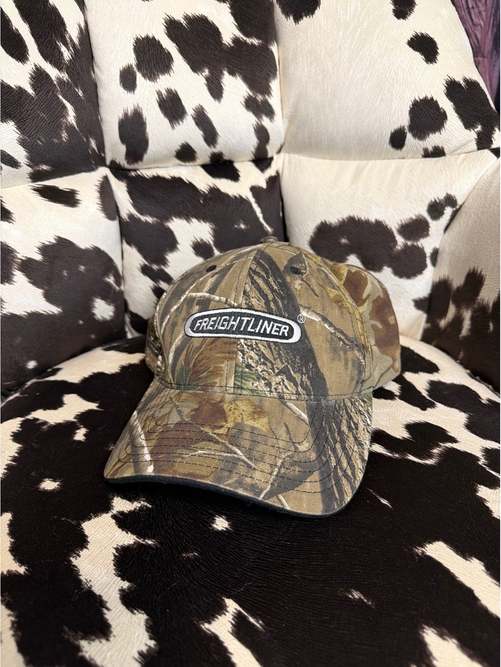 Freightliner Camouflage Adjustable Baseball Cap
